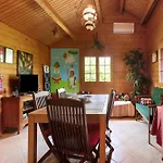 Quinta Do Castelo - Casa De Madeira منزل ريفي Reguengo Grande