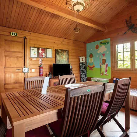 Quinta Do Castelo - Casa De Madeira Landhaus Reguengo Grande